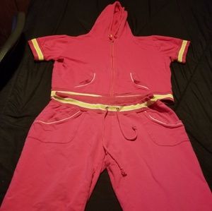 capris jogging outfit